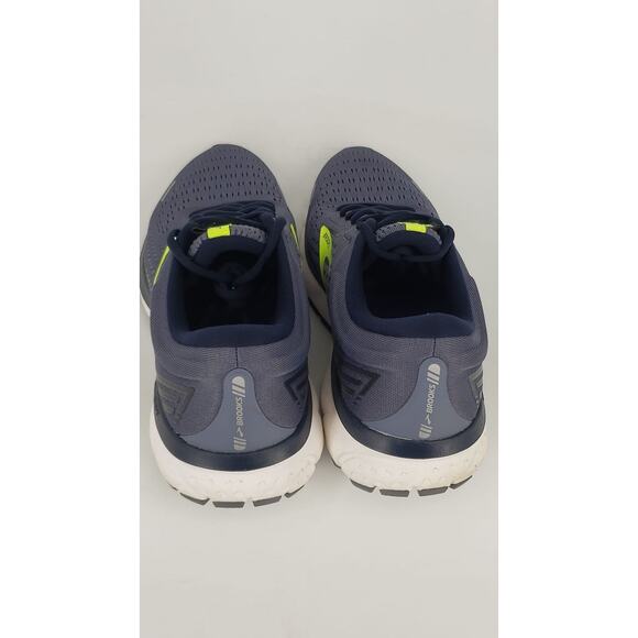 BROOKS COMFORT MENS GHOST 13 ROAD 110348 1D 055 GREY/NAVY/NIGHTLIFE SHOE SIZE 12 main image 6